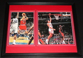 Toni Kukoc 1995 Chicago Bulls Framed 11x14 Photo Collage Display - £27.86 GBP