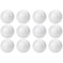 4 Inch White Foam Balls, Polystyrene For Diy Crafts, Art, School Supplies, Decor - £22.37 GBP