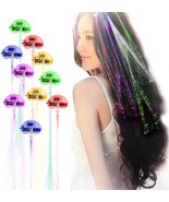 20Pcs Multicolor Led Flashing Fiber Optic Hair Barrettes With, Clips And... - $56.18 CAD