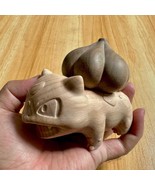 Cute Bulbasaur Desk Decor Handmade Wooden Pokémon Bulbasaur Collectible ... - €69,10 EUR