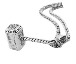 Hammer Stainless Steel Necklace For Men and Women - $65.48 CAD