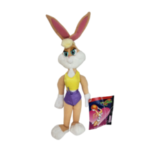 12&quot; Vintage 1996 Mcdonalds Space Jam Lola Bunny Stuffed Animal Plush Toy W Tag - £22.26 GBP