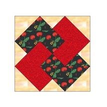 Card Trick Paper Piecing Quilt Block Pattern  093 A  - $2.75