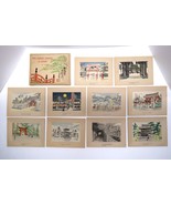 Vtg Ten Lovely Sights in Kyoto by T. Kamei w/ Original Box Stunning &amp; Rare - $198.39 CAD