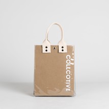 Eco Friendly Kraft Paper Tote Handbags Vintage PVC Reusable Shopping Bags Casual - £26.11 GBP