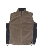 Helly Hansen Two Tone Full Zip Fleece Mock Neck Vest Mens Large - £19.95 GBP