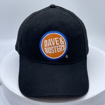 Dave &amp; Busters Hat Winner Black Adjustable Baseball Cap - £7.74 GBP