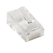 StarTech.com Cat 6 RJ45 Modular Plug for Solid Wire - 50 Pack (CRJ45C6SOL50),Cle - £29.70 GBP