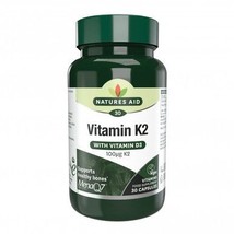 Vitamin K2 MenaQ7 (with Vitamin D3) - 30Tablets - $403.76 MXN