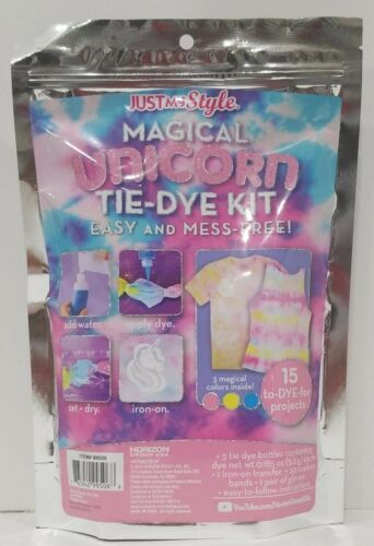 Just My Style Magical Unicorn Tie & Die Kit, Creates 15 Projects Item image 3