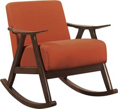 Lexicon Helena Rocking Chair, Orange - £254.77 GBP