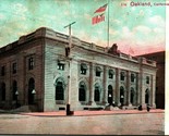 Post Office Oakland CA California Postcard 1906 DB - £5.41 GBP