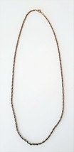 Vintage 1/20th 12k Gold Fill Chain Necklace 18 Inches 4g GF - $23.56