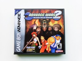Advance Wars 2 Black Hole Rising Gameboy Advance (GBA) Custom Case &amp; Game (USA) - £11.98 GBP+