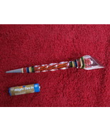 Vintage  Soviet Russian USSR Handmade Roller Ball Pen Rose - £12.63 GBP