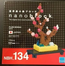 Nanoblock Plum Bonsai NBH-134 Micro / Miniature Building Blocks/Model 170 pieces - £18.12 GBP