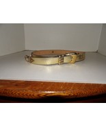 1994 Ladies Leatherock 6051 Belt-Metallic Gold Tone-Gems-41&quot; Long-USA!! - £15.73 GBP