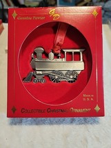 Gloria Duchin Pewter Train Locomotive Vintage Christmas Ornament Collect... - £14.90 GBP