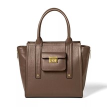 3.1 Phillip Lim for Target Gusseted Large Tote Satchel Handbag - Taupe Gray - $100.00