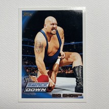 2010 Topps WWE Smack Down Big Show #22 - £0.98 GBP