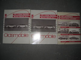 1991 GM Olds Oldsmobile Cutlass Supreme Service Shop Réparation Manuel Set Avec - £58.48 GBP