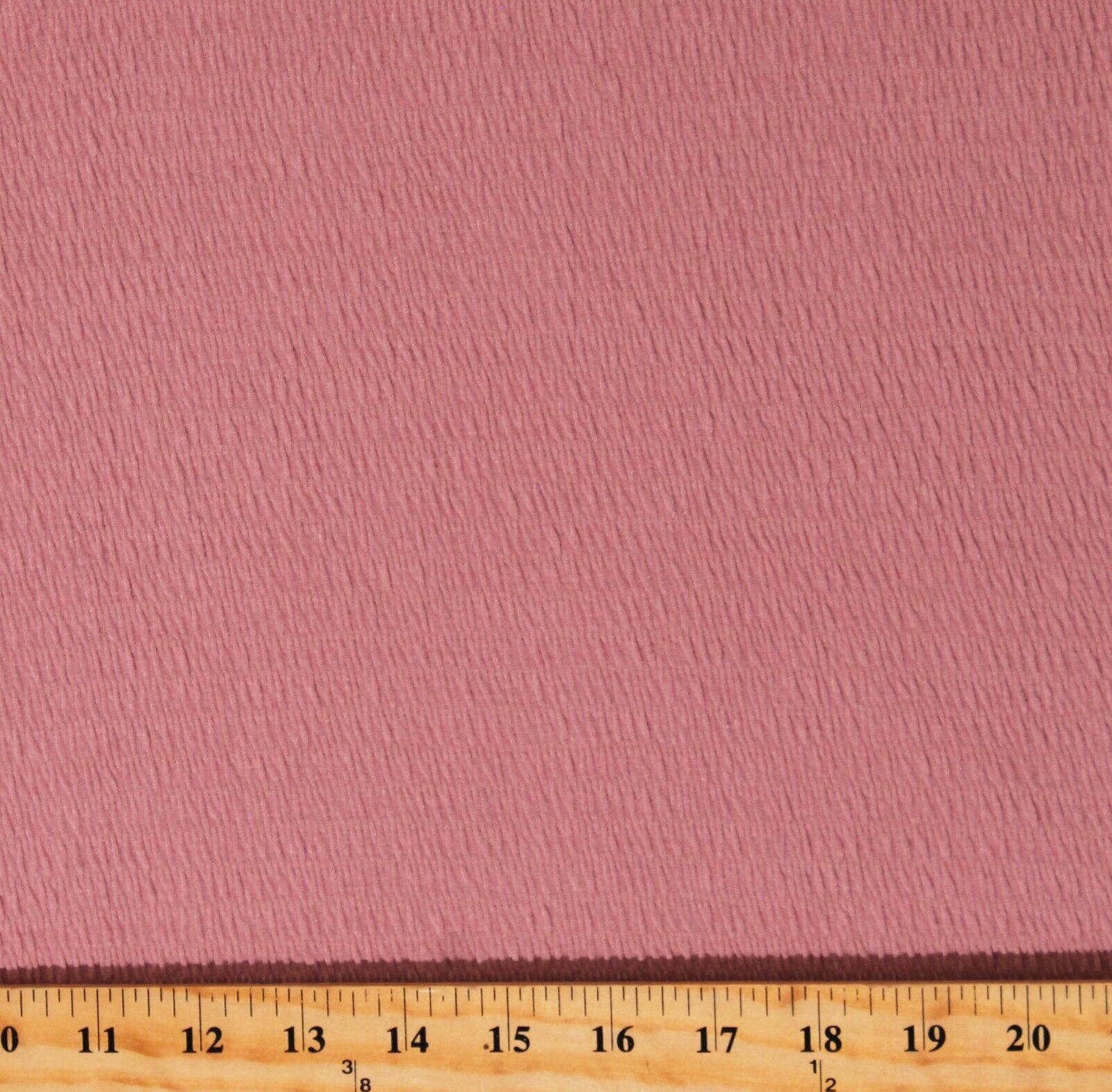 Pre-Smocked Jersey Knit Mauve Pink Shirred 2-Way Stretch Fabric by Yard ... - $14.97