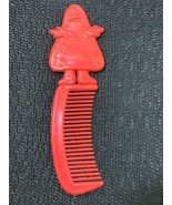 MCDONALDS GRIMMACE RED COMB 1980 TOY VINTAGE USA GIVEAWAY PREMIUM COLLEC... - £4.64 GBP
