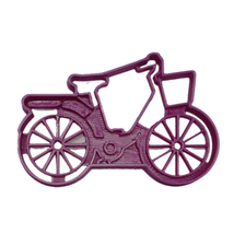 6x Cruiser Bike With Basket Fondant Cutter Cupcake Topper 1.75 IN USA FD4917 - £6.37 GBP