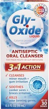 Gly-Oxide Alcohol-Free Antiseptic Mouth Sore Rinse, 0.5 oz - £16.68 GBP