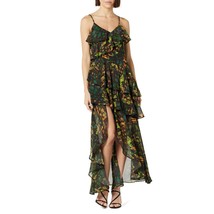The Drop Women’s Ruffle Tiered Maxi Dress – Multi Abstract Print, Size S - $59.40