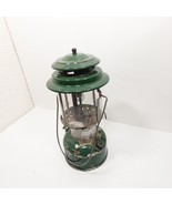 VTG Coleman 220F Lantern Double Mantle Dated 10/71 Pyrex Globe Camping M... - $663.79 MXN