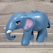 Lego Friends Jungle Elephant Figure #41424 Blue Animal Minifigure  - $9.89