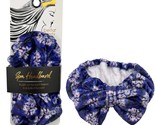 Bella Beauty Plush Navy Blooms Bow Headband - £9.47 GBP
