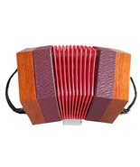 Concertina 30-key diatonic wood accordion (Wood color) - $440.02