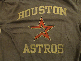 50-50 Gray Houston Astros Mlb T Shirt Youth L Excellent Free Us Shipping - £13.23 GBP