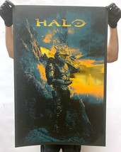 Wondercon 2023 Halo Master Chief FOIL Variant Poster Screen Print 24x36 Mondo - £119.49 GBP