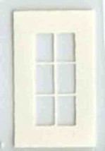 Bungalow Small Window White Flyerville MINI-CRAFT American Flyer Buildings Parts - £4.46 GBP