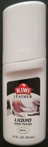 Kiwi Liquid Shoe Polish Polishes White Whitener w Applicator Travel Size 1 oz - $3.95