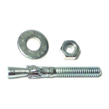 1/4&quot; x 2-1/4&quot; Zinc Plated Steel Concrete Wedge Stud Anchor Bolts WAS-072 - $12.91+