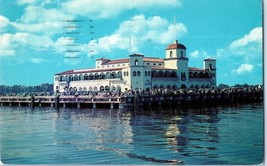 The Million Dollar Municipal Pier St Petersburg Florida Postcard Posted 1961 - £5.81 GBP