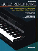 Guild Repertoire, Intermediate B, Piano Music For Auditions (0642) - $11.95