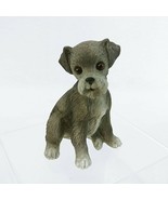 Dog Schnauzer Puppy Figurine by Lefton Orig Decal Hallmarked 1985 - $620.00 MXN