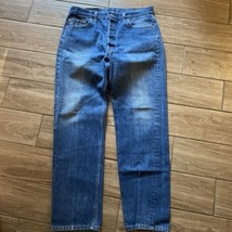 Vintage Levis 501 Denim Jeans 36 X 34 Made in USA 80s 90s 501XX Blue Wash - £119.74 GBP