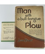 Man With a Bull Tongue Plow by Jesse Stuart 1ST Edition 1ST Printing 1934 - £134.82 GBP