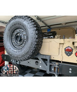 MILITARY SWING AWAY TIRE CARRIER - NEW - fits HUMVEE M998 M1025A2 M1025 - £1,038.36 GBP