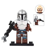 Din Djarin Mando The Mandalorian Star Wars Minifigures Block Toys - £11.99 GBP