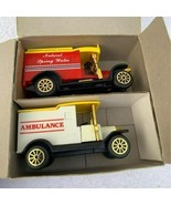 Vintage 1980s Readers Digest Toy Trucks - Ambulance and Water Tanker w/ Box - £7.77 GBP