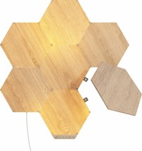 Nanoleaf Elements Wood Look Smarter Kit Light Panels - 7 Panels - £241.67 GBP