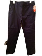Wonder Nation Girls Plus Navy Uniform Casual Pants Straight Fit Size 16 - $32.08