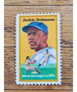 US Stamp Jackie Robinson Black Heritage 20c 2016 - $0.99